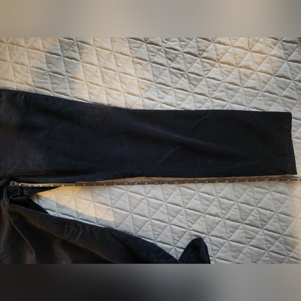 Talbots Velvet Navy Women's Pants-Size 6 Petit - Picture 12 of 12